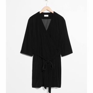 Velvet Robe Dress. New with tag